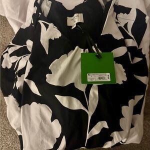 Kate Spade Black and White Floral Dress